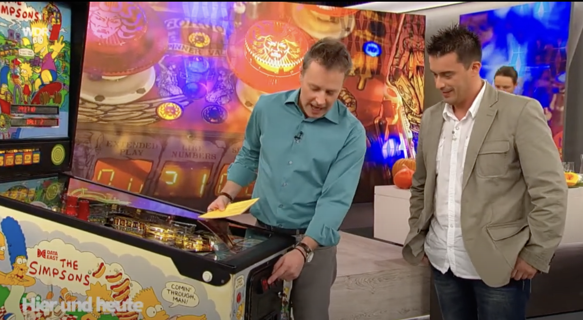 Aixtraball bei WDR 'hier und heute'